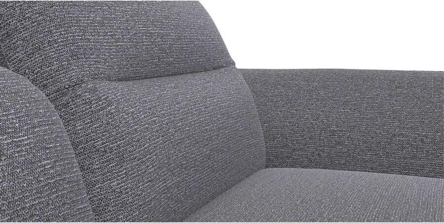 FLEXLUX Hoekbank Salino functie-sofa met ottomane relaxsofa hoekbank Bank met arm- en hoofdeinde verstellingen koudschuim & staalgolven - Foto 2