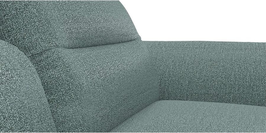 FLEXLUX Hoekbank Salino functie-sofa met ottomane relaxsofa hoekbank Bank met arm- en hoofdeinde verstellingen koudschuim & staalgolven - Foto 2