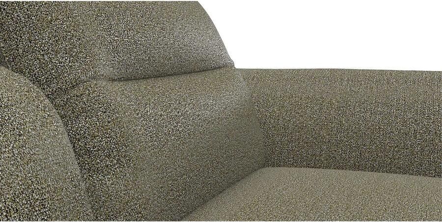 FLEXLUX Hoekbank Salino functie-sofa met ottomane relaxsofa hoekbank Bank met arm- en hoofdeinde verstellingen koudschuim & staalgolven - Foto 2