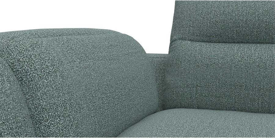 FLEXLUX Hoekbank Salino functie-sofa met ottomane relaxsofa hoekbank Bank met arm- en hoofdeinde verstellingen koudschuim & staalgolven