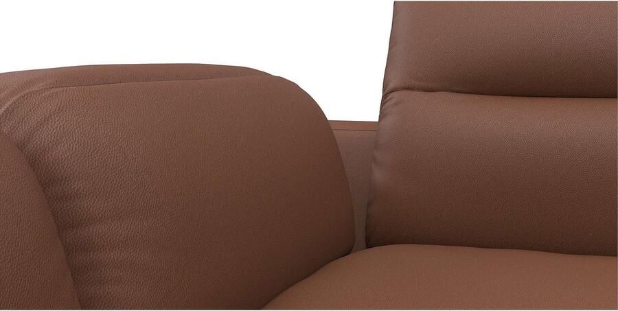 FLEXLUX Hoekbank Salino functie-sofa met ottomane relaxsofa hoekbank Bank met arm- en hoofdeinde verstellingen koudschuim & staalgolven