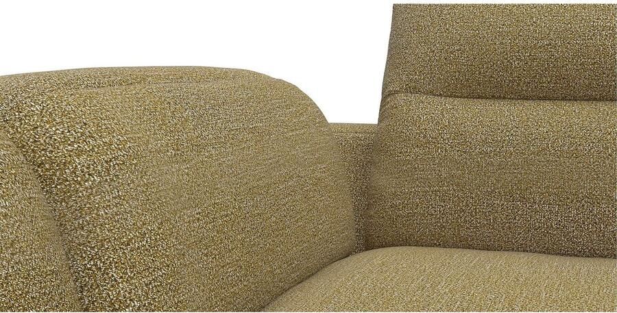 FLEXLUX Hoekbank Salino functie-sofa met ottomane relaxsofa hoekbank Bank met arm- en hoofdeinde verstellingen koudschuim & staalgolven - Foto 2