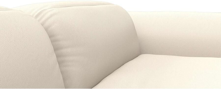 FLEXLUX Hoekbank Salino functionele bank met recamiere relaxbank hoekbank Bank met arm- en hoofdeinde verstellingen koudschuim & staalgolven