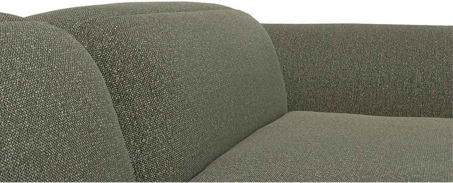 FLEXLUX Hoekbank Salino functionele bank met recamiere relaxbank hoekbank Bank met arm- en hoofdeinde verstellingen koudschuim & staalgolven