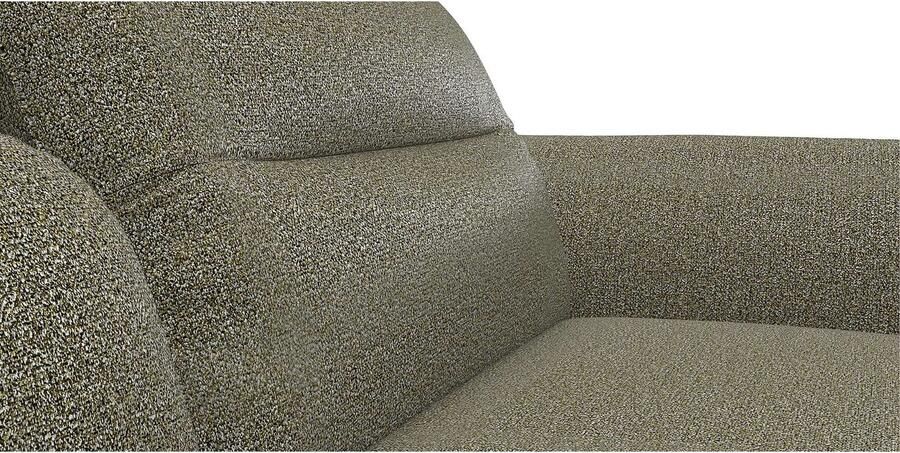 FLEXLUX Hoekbank Salino functionele bank met recamiere relaxbank hoekbank Bank met arm- en hoofdeinde verstellingen koudschuim & staalgolven