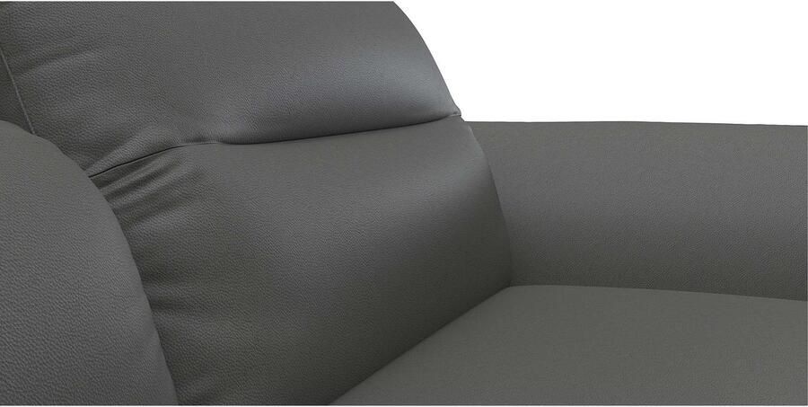 FLEXLUX Hoekbank Salino functionele bank met recamiere relaxbank hoekbank Bank met arm- en hoofdeinde verstellingen koudschuim & staalgolven