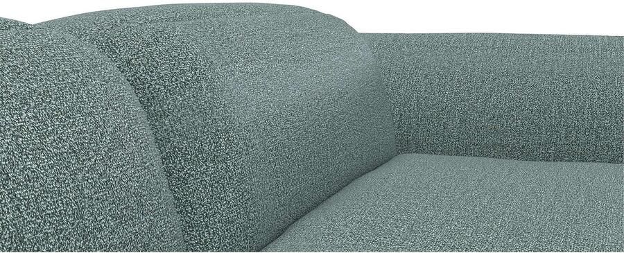 FLEXLUX Hoekbank Salino functionele bank met recamiere relaxbank hoekbank Bank met arm- en hoofdeinde verstellingen koudschuim & staalgolven