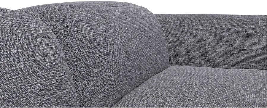 FLEXLUX Hoekbank Salino functionele bank met recamiere relaxbank hoekbank Bank met arm- en hoofdeinde verstellingen koudschuim & staalgolven