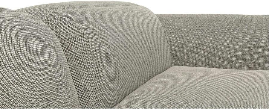 FLEXLUX Hoekbank Salino functionele bank met recamiere relaxbank hoekbank Bank met arm- en hoofdeinde verstellingen koudschuim & staalgolven