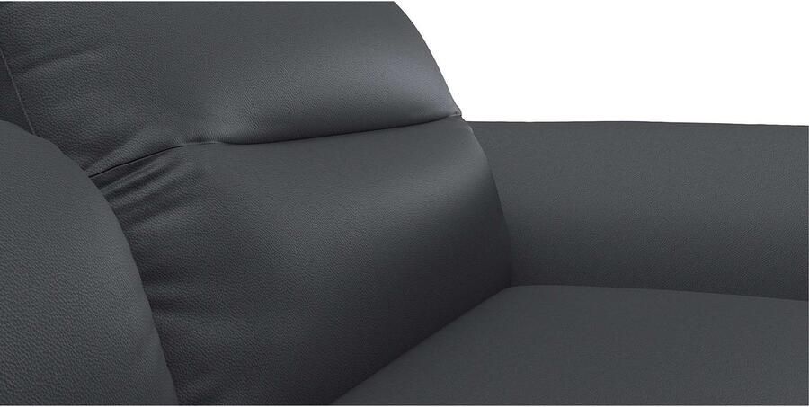 FLEXLUX Hoekbank Salino functionele bank met recamiere relaxbank hoekbank Bank met arm- en hoofdeinde verstellingen koudschuim & staalgolven