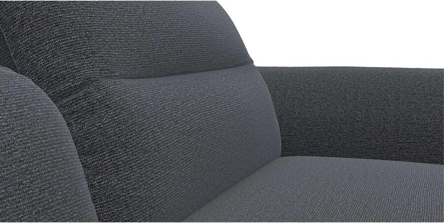 FLEXLUX Hoekbank Salino functionele bank met recamiere relaxbank hoekbank Bank met arm- en hoofdeinde verstellingen koudschuim & staalgolven