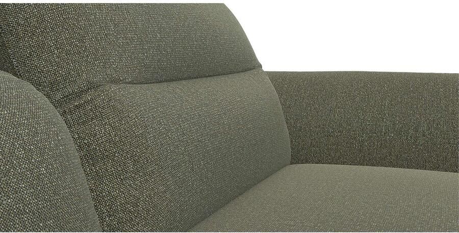 FLEXLUX Hoekbank Salino functionele bank met recamiere relaxbank hoekbank Bank met arm- en hoofdeinde verstellingen koudschuim & staalgolven