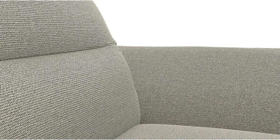 FLEXLUX Hoekbank Salino functionele bank met recamiere relaxbank hoekbank Bank met arm- en hoofdeinde verstellingen koudschuim & staalgolven