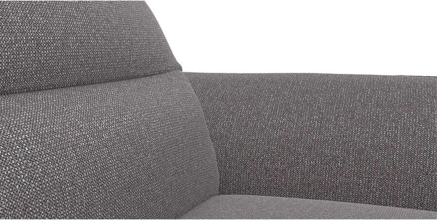 FLEXLUX Hoekbank Salino functionele bank met recamiere relaxbank hoekbank Bank met arm- en hoofdeinde verstellingen koudschuim & staalgolven