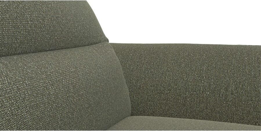 FLEXLUX Hoekbank Salino functionele bank met recamiere relaxbank hoekbank Bank met arm- en hoofdeinde verstellingen koudschuim & staalgolven