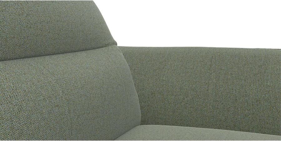 FLEXLUX Hoekbank Salino functionele bank met recamiere relaxbank hoekbank Bank met arm- en hoofdeinde verstellingen koudschuim & staalgolven