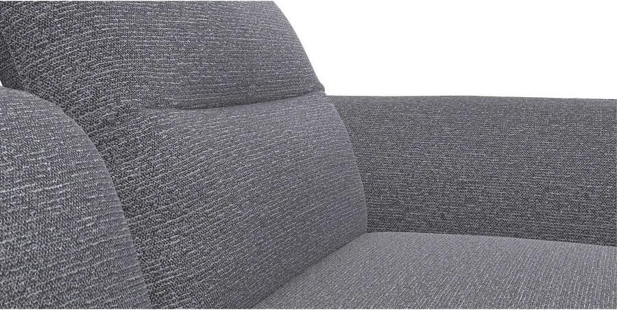 FLEXLUX Hoekbank Salino functionele bank met recamiere relaxbank hoekbank Bank met arm- en hoofdeinde verstellingen koudschuim & staalgolven