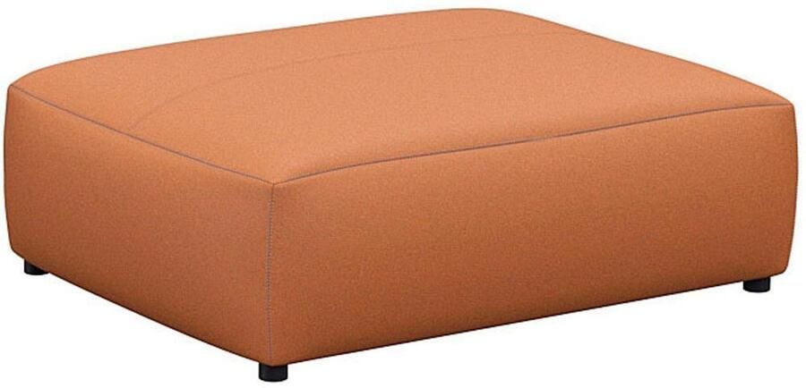 FLEXLUX Poef Lucera modern & gezellig koudschuim stalen nosagvering - Foto 4