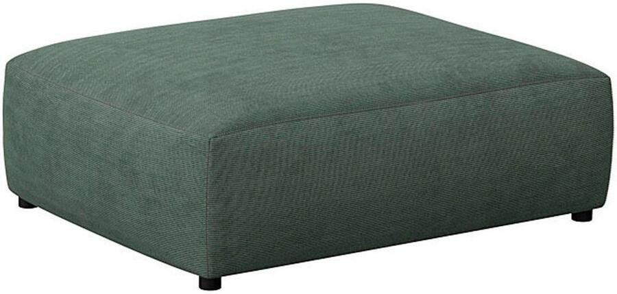 FLEXLUX Poef Lucera modern & gezellig koudschuim stalen nosagvering