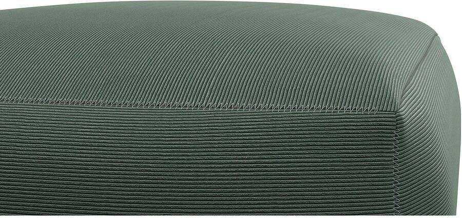 FLEXLUX Poef Lucera modern & gezellig koudschuim stalen nosagvering - Foto 2