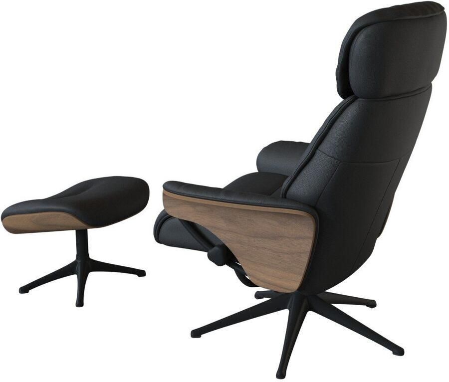 FLEXLUX Relaxfauteuil Aarhus gestoffeerde relaxfauteuil Scandinavisch design armleuningen - Foto 2