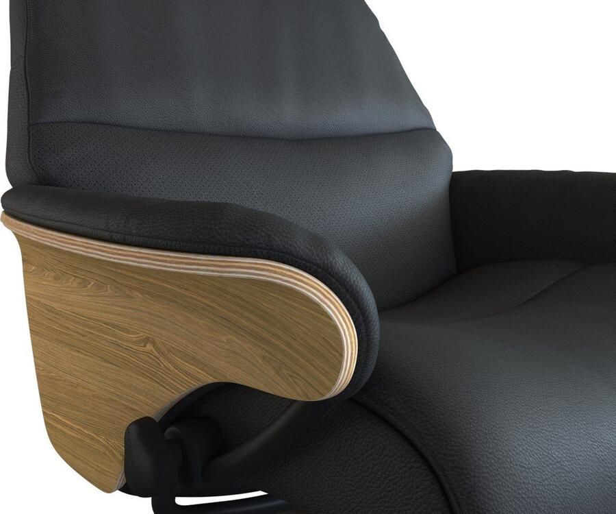 FLEXLUX Relaxfauteuil Aarhus gestoffeerde relaxfauteuil Scandinavisch design armleuningen - Foto 3