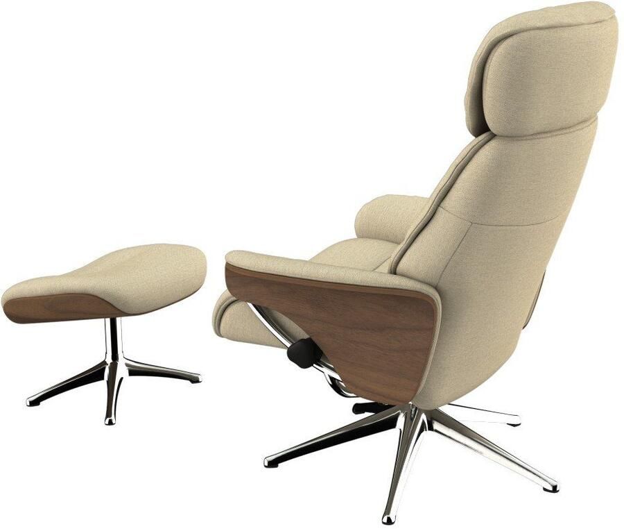 FLEXLUX Relaxfauteuil Aarhus gestoffeerde relaxfauteuil Scandinavisch design armleuningen - Foto 2