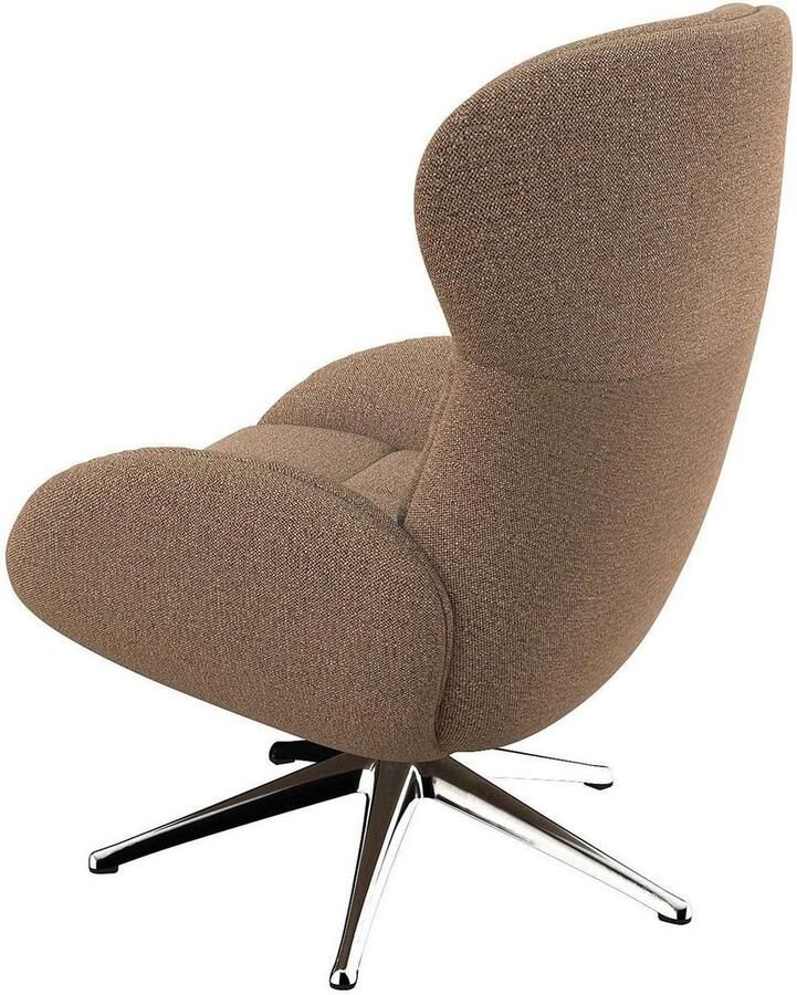 FLEXLUX Relaxfauteuil Haze uitstekend comfort Alu voet organisch design ergonomisch - Foto 2