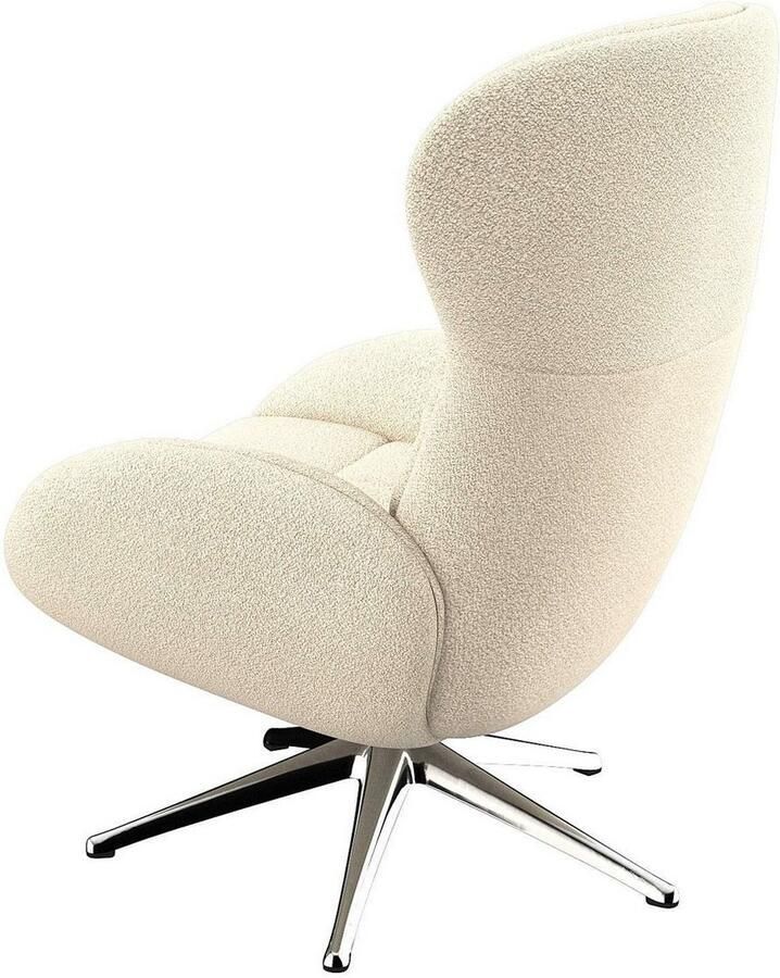 FLEXLUX Relaxfauteuil Haze uitstekend comfort Alu voet organisch design ergonomisch - Foto 2