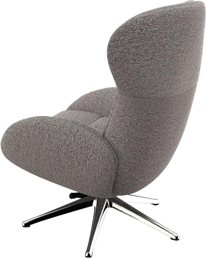 FLEXLUX Relaxfauteuil Haze uitstekend comfort Alu voet organisch design ergonomisch - Foto 2