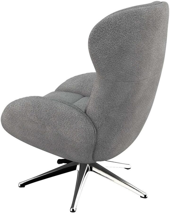 FLEXLUX Relaxfauteuil Haze uitstekend comfort Alu voet organisch design ergonomisch - Foto 2
