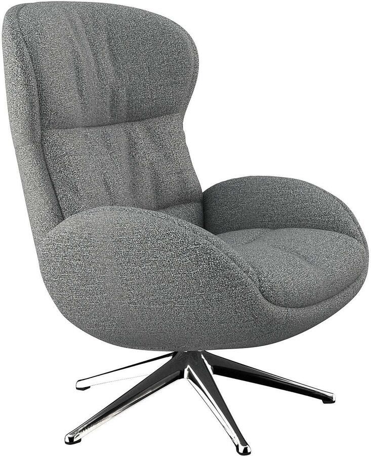 FLEXLUX Relaxfauteuil Haze uitstekend comfort Alu voet organisch design ergonomisch - Foto 4