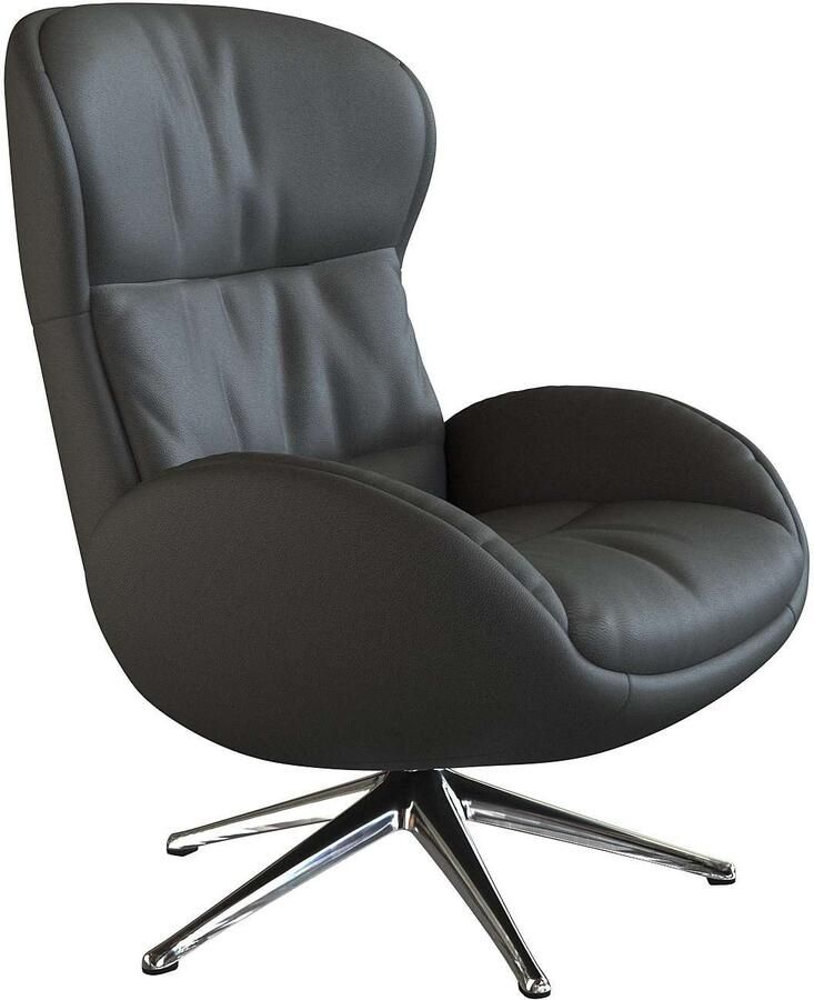 FLEXLUX Relaxfauteuil Haze uitstekend comfort Alu voet organisch design ergonomisch - Foto 4