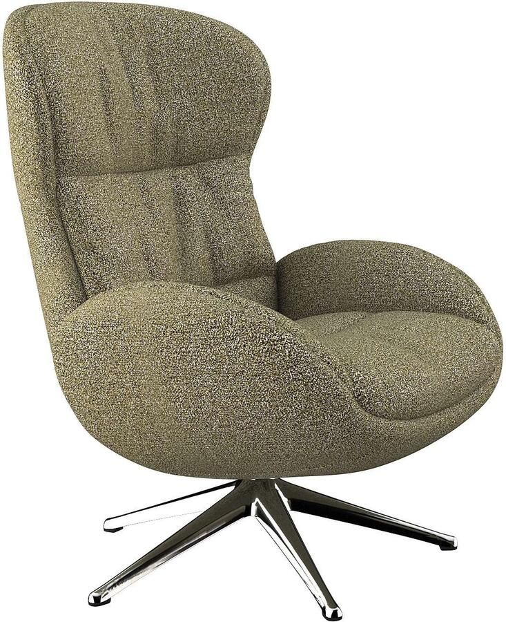 FLEXLUX Relaxfauteuil Haze uitstekend comfort Alu voet organisch design ergonomisch - Foto 4