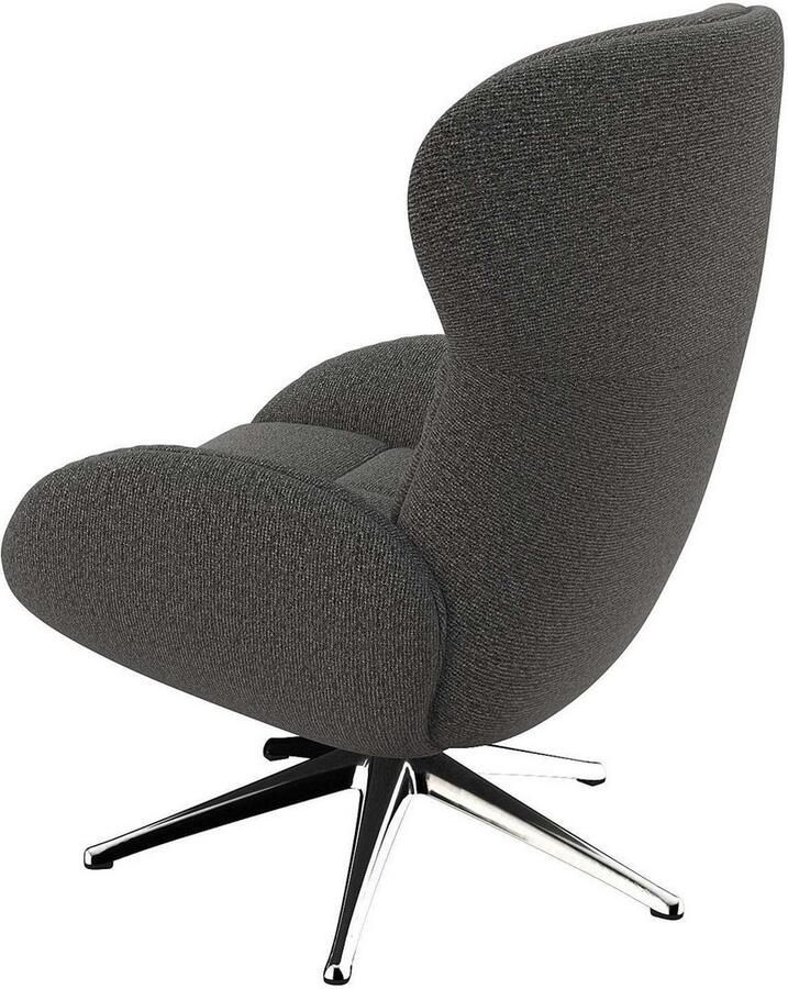 FLEXLUX Relaxfauteuil Haze uitstekend comfort Alu voet organisch design ergonomisch - Foto 2
