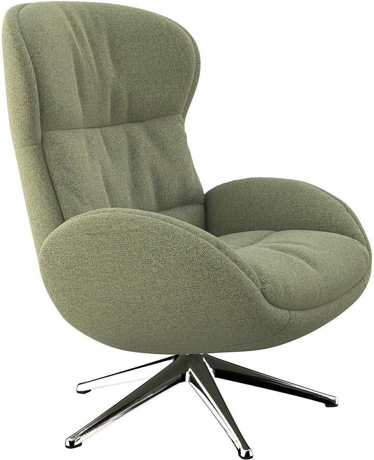 FLEXLUX Relaxfauteuil Haze uitstekend comfort Alu voet organisch design ergonomisch - Foto 4