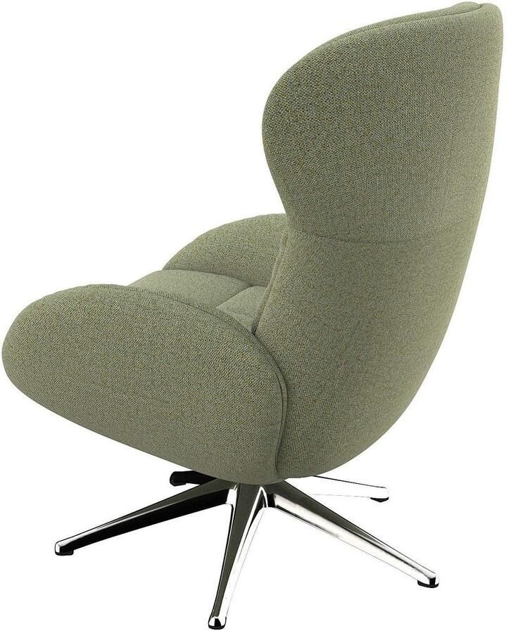 FLEXLUX Relaxfauteuil Haze uitstekend comfort Alu voet organisch design ergonomisch - Foto 2