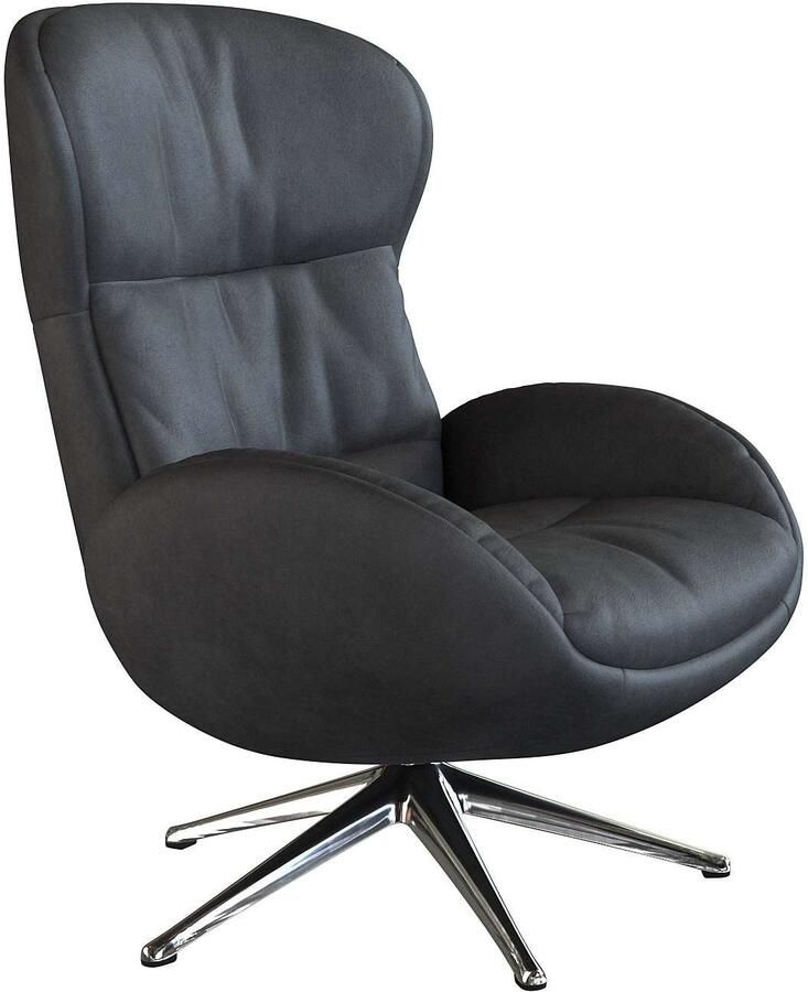 FLEXLUX Relaxfauteuil Haze uitstekend comfort Alu voet organisch design ergonomisch - Foto 4