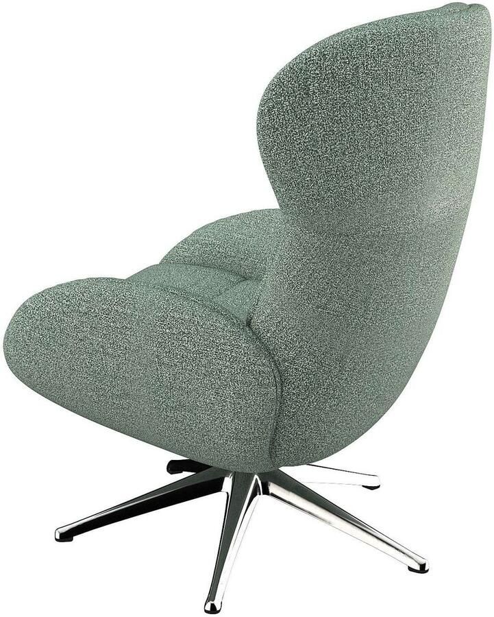FLEXLUX Relaxfauteuil Haze uitstekend comfort Alu voet organisch design ergonomisch - Foto 2