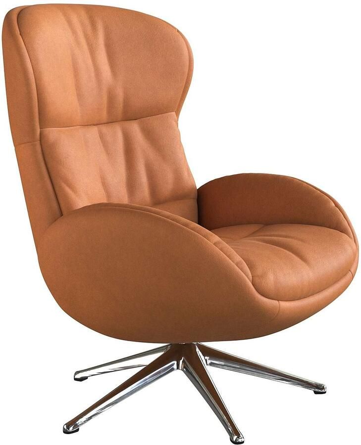 FLEXLUX Relaxfauteuil Haze uitstekend comfort Alu voet organisch design ergonomisch - Foto 4