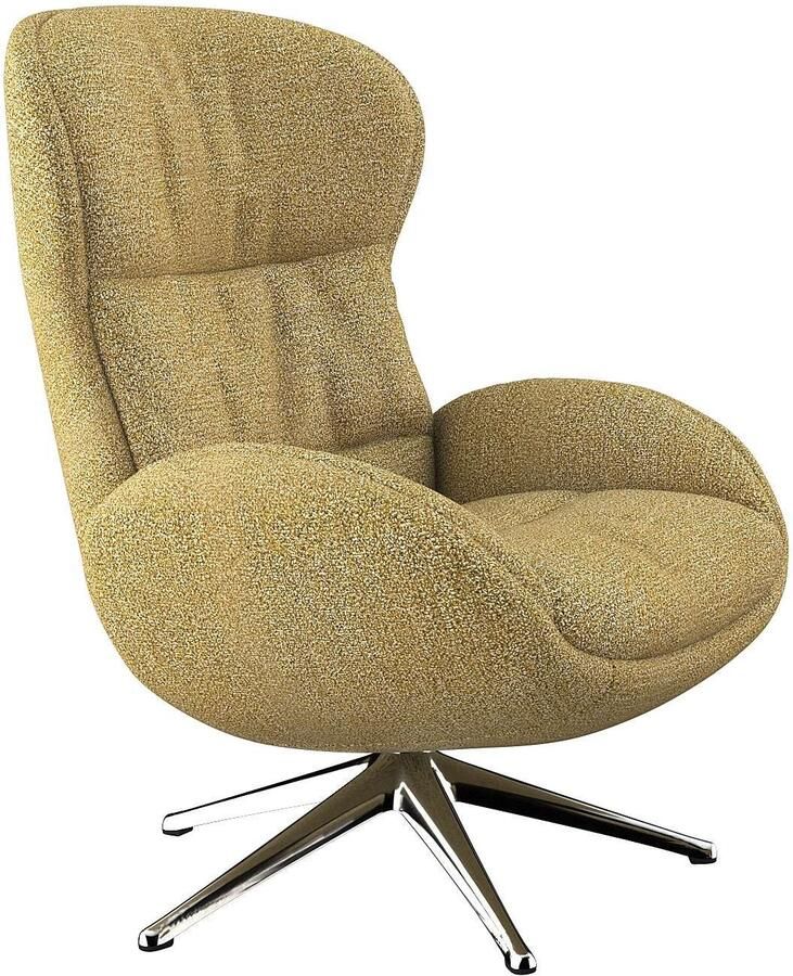 FLEXLUX Relaxfauteuil Haze uitstekend comfort Alu voet organisch design ergonomisch - Foto 4