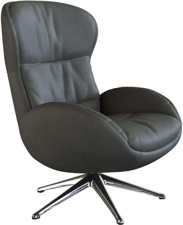 FLEXLUX Relaxfauteuil Haze uitstekend comfort Alu voet organisch design ergonomisch - Foto 4