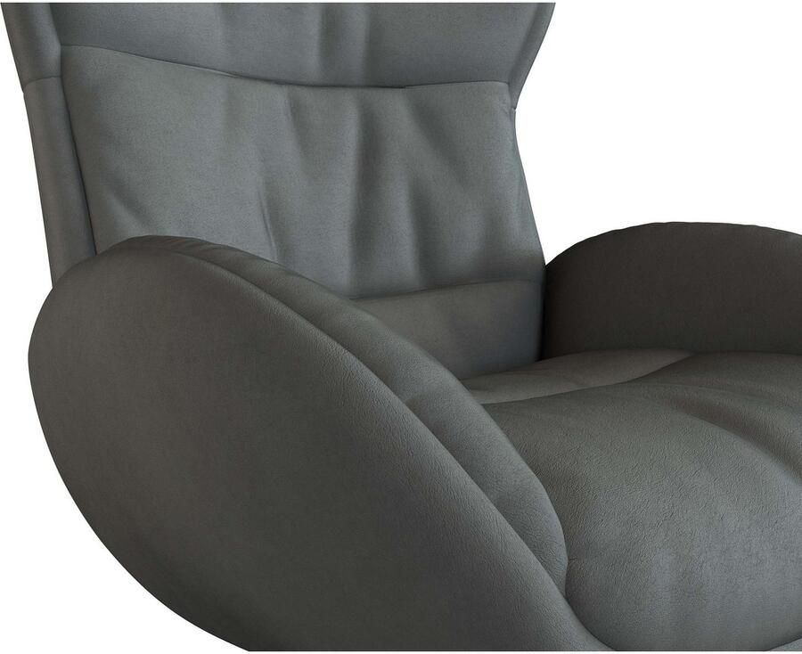 FLEXLUX Relaxfauteuil Haze uitstekend comfort Alu voet organisch design ergonomisch