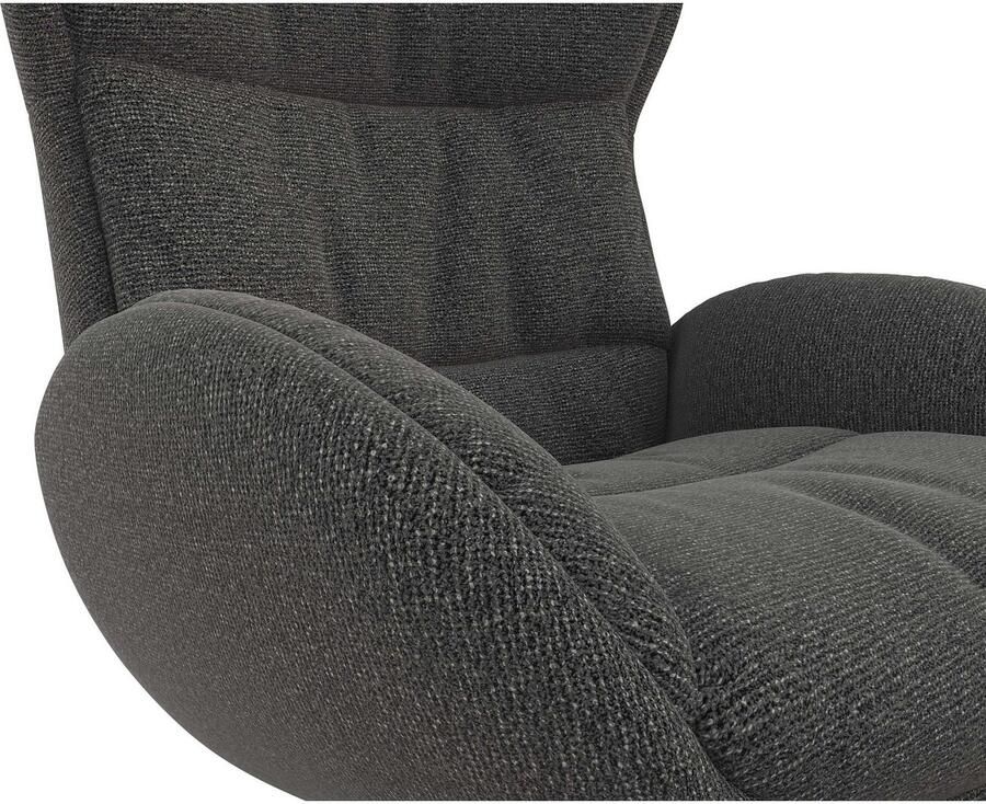 FLEXLUX Relaxfauteuil Haze uitstekend comfort Alu voet organisch design ergonomisch