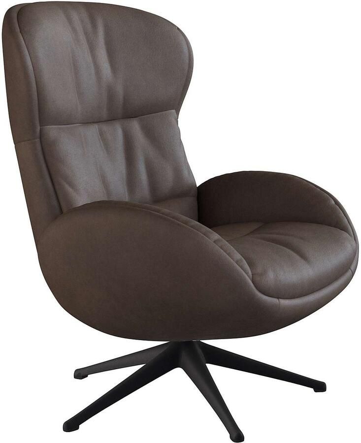 FLEXLUX Relaxfauteuil Haze uitstekend comfort Echt leer of zachte stof - Foto 4