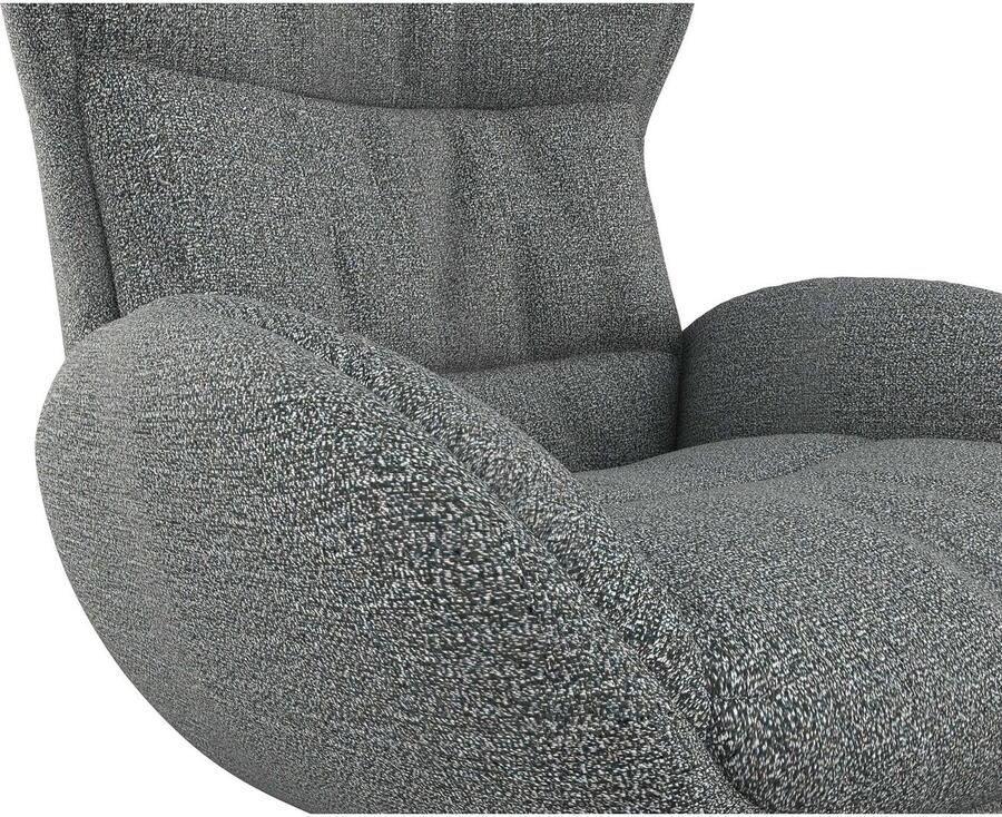 FLEXLUX Relaxfauteuil Haze uitstekend comfort Alu voet organisch design ergonomisch