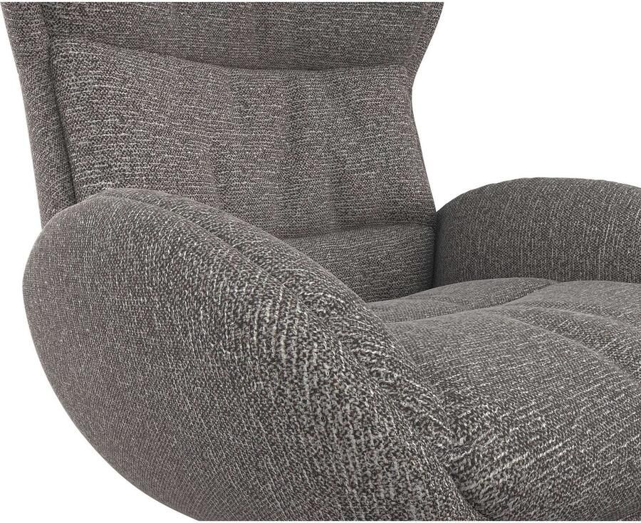 FLEXLUX Relaxfauteuil Haze uitstekend comfort Alu voet organisch design ergonomisch