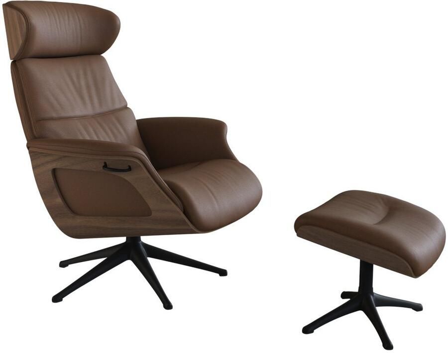 FLEXLUX Relaxfauteuil Rug- en hoofdverstelling ergonomisch Airchannels klasse comfort - Foto 4