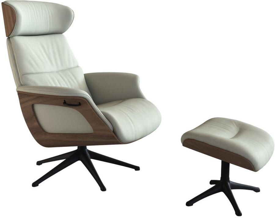 FLEXLUX Relaxfauteuil Rug- en hoofdverstelling ergonomisch Airchannels klasse comfort - Foto 4