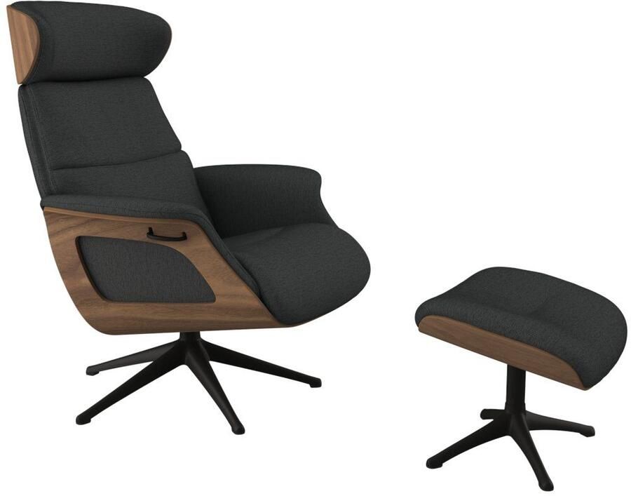 FLEXLUX Relaxfauteuil Rug- en hoofdverstelling ergonomisch Airchannels klasse comfort - Foto 4